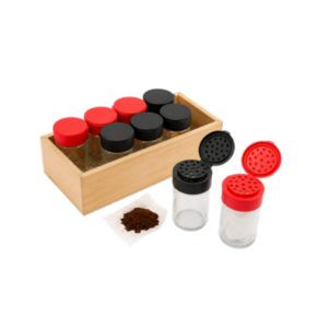 Smelling Bottles (6pair of Bottles with Tray)
