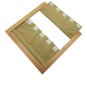 Dressing frame velcro