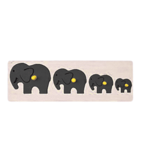 Size Variation Inserts Board Elephant