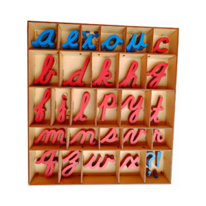 Moveable Alphabet Cursive